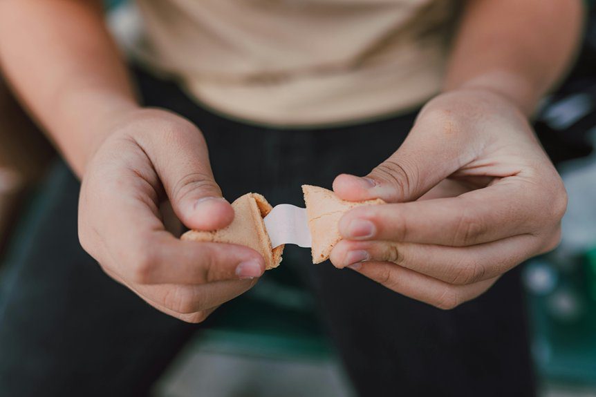 mysterious fortune cookie tale